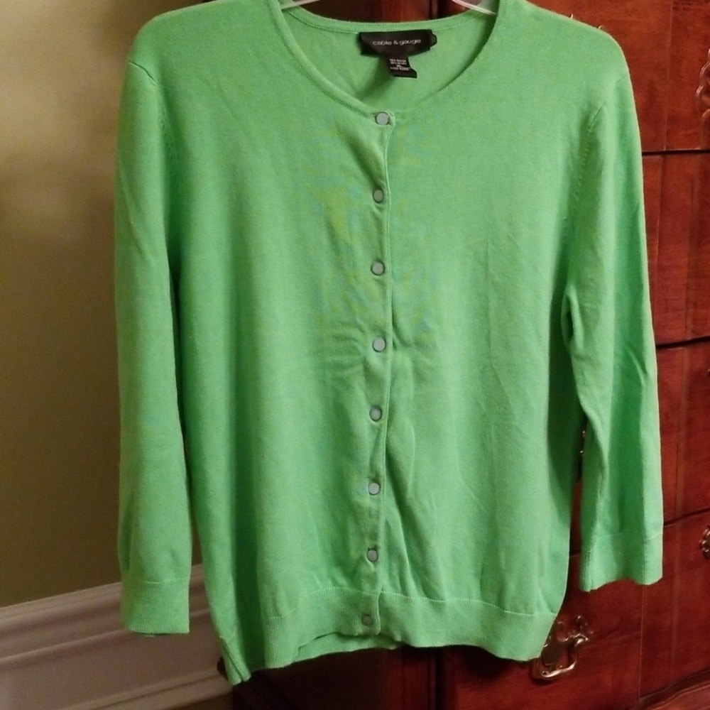 Cable & Gauge sweater